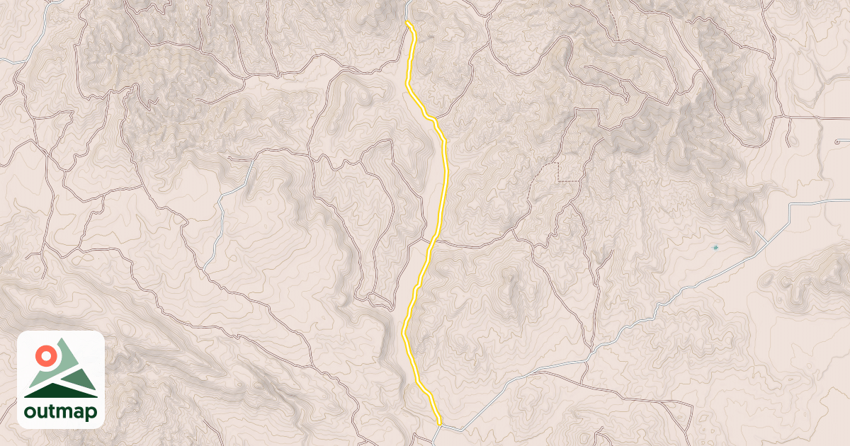 Map of Rock Creek Road