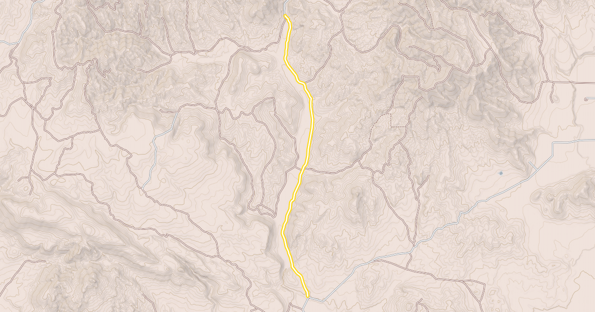 Map preview of Rock Creek Road