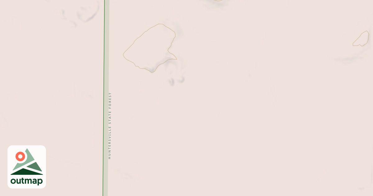 Map of Huntersville Trail