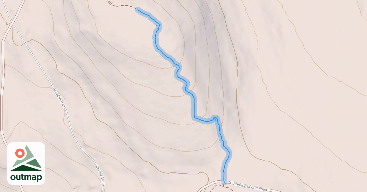 Map of Norris Hill Trail