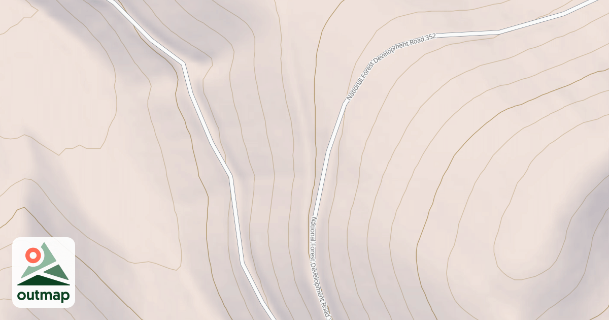 Map of CAMP CREEK