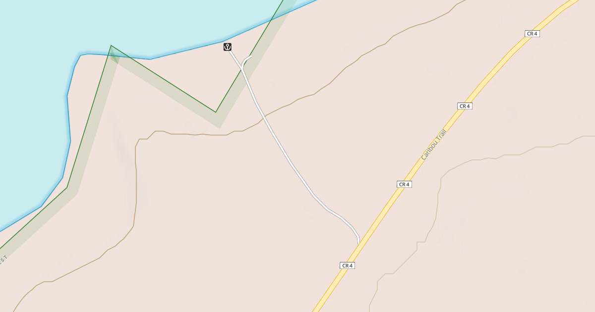 Map preview of HOLLY LAKE BOAT LANDING