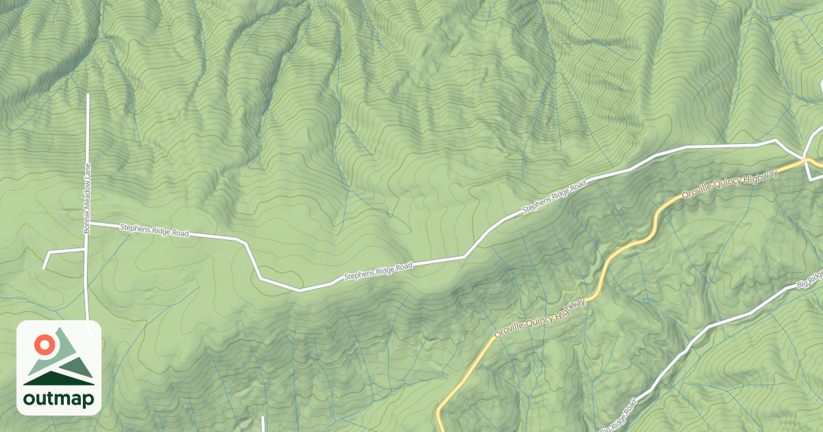 Map of KANAKA FLAT