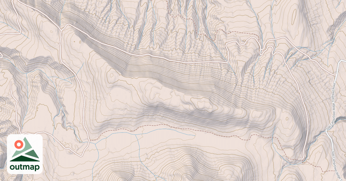 Map of USFS National Forest System Roads {1E719819-7FC5-44AF-82DE-F73C51D1156A}