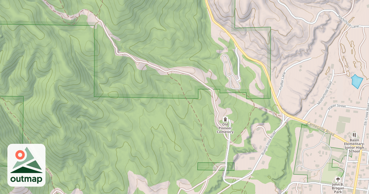 Map of BOOT HILL
