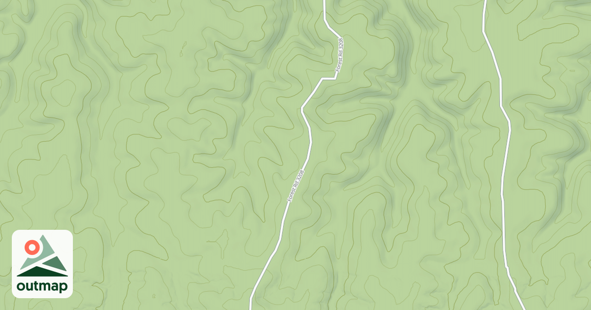 Map of SLUETER RIDGE