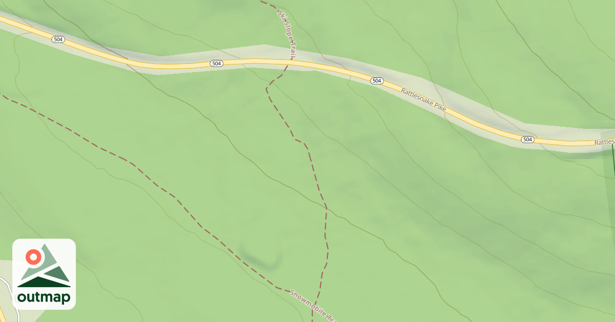 Map of Black Moshannon State Park Trails