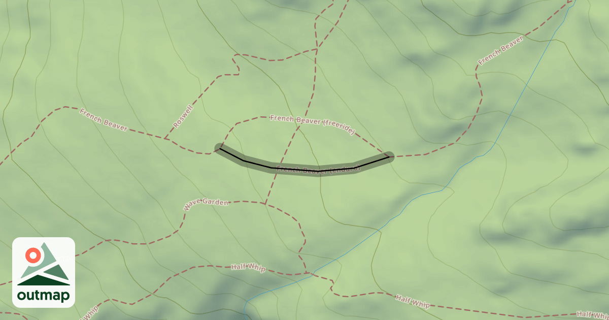 Map of French Beaver (enduro)