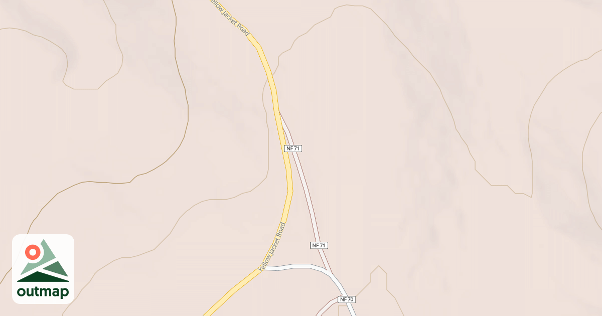 Map of USFS Motor Vehicle Use Map Roads {5E946050-6491-44DE-9385-40AB897D5AA4}