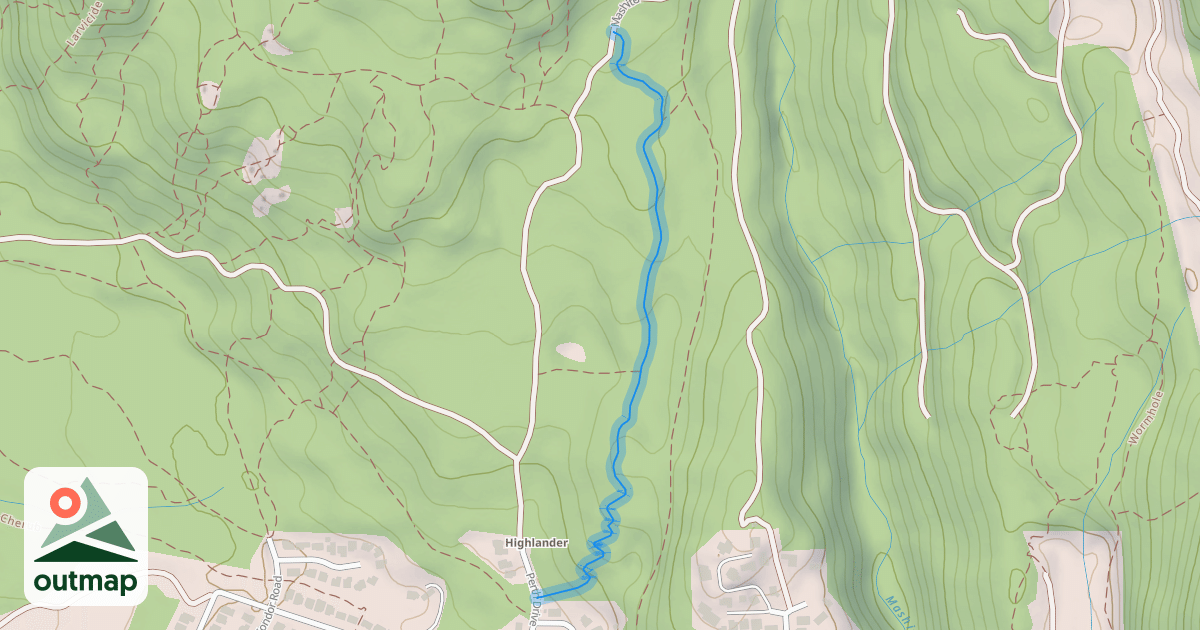 Map of Rollercoaster