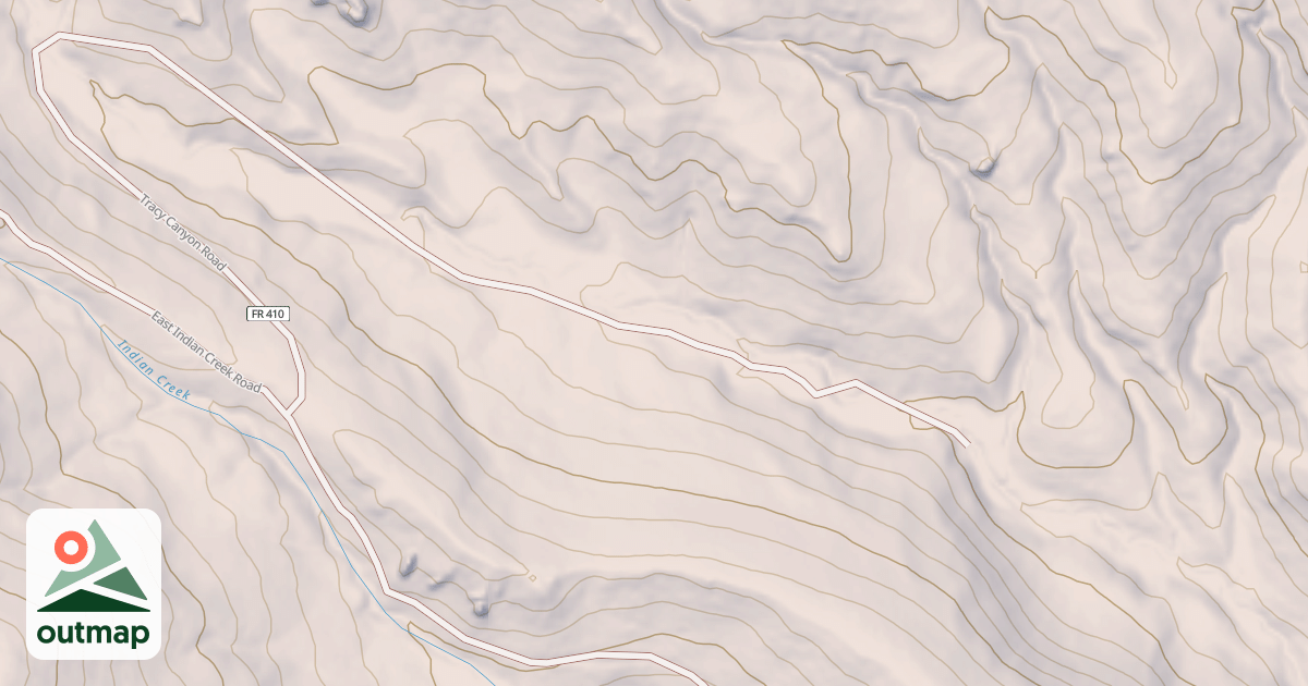 Map of TRACY CANYON