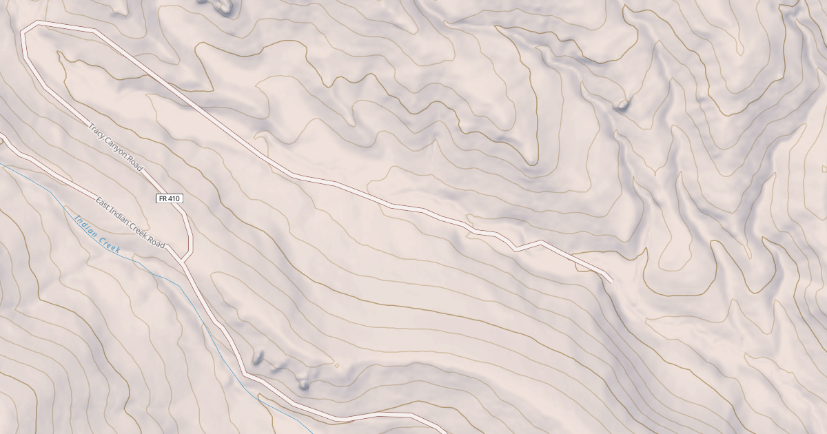 Map preview of TRACY CANYON