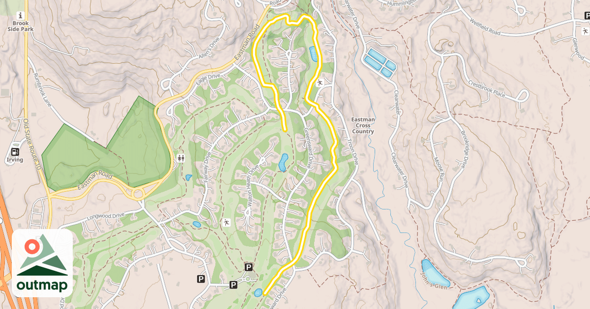 Map of 4. Sunrise Crest