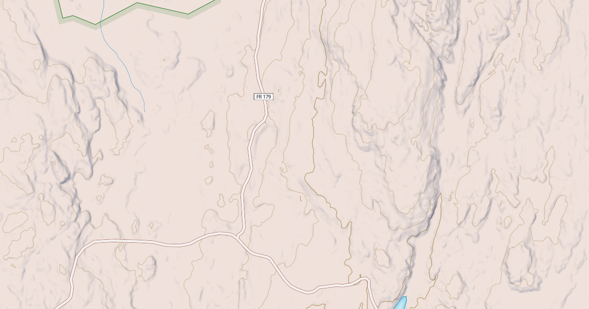 Map preview of Omaday Lake