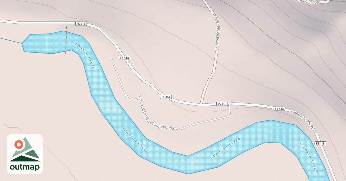 Map of GOLDEN GATE CG