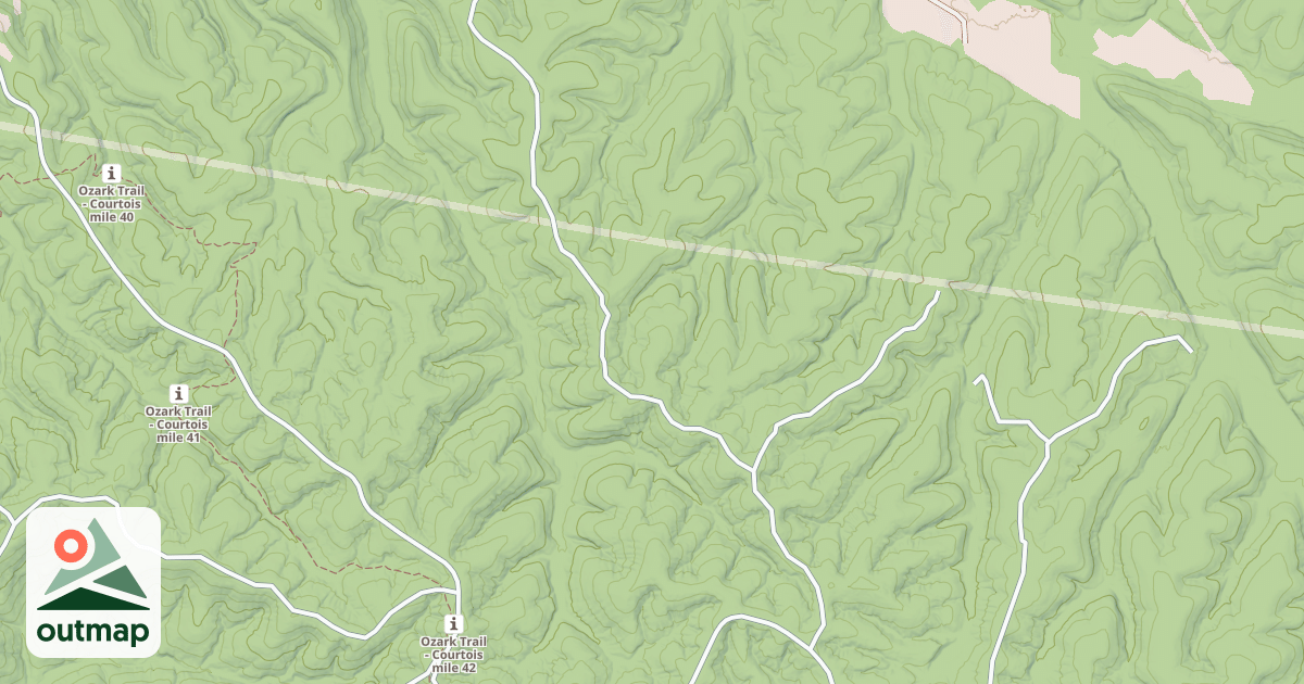 Map of BOILING SPRING NORTH