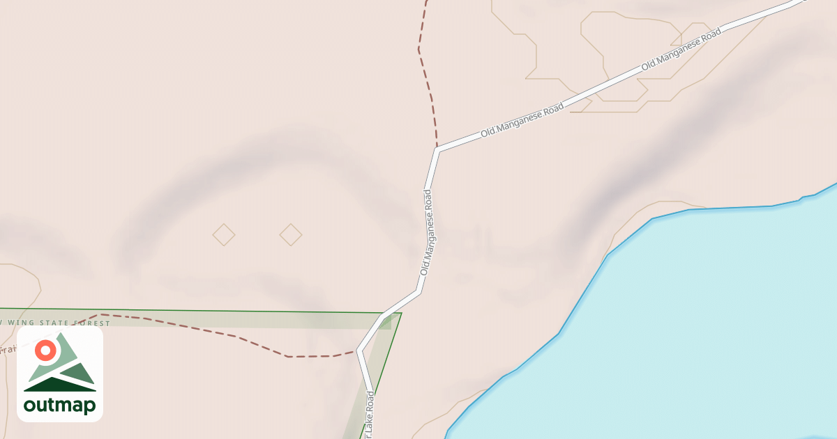 Map of Miller-Black Bear Trail