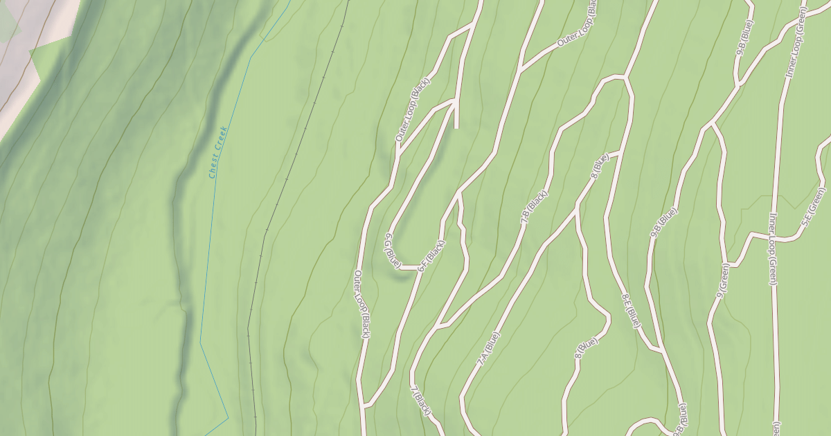 Map preview of Rock Run ATV Trails