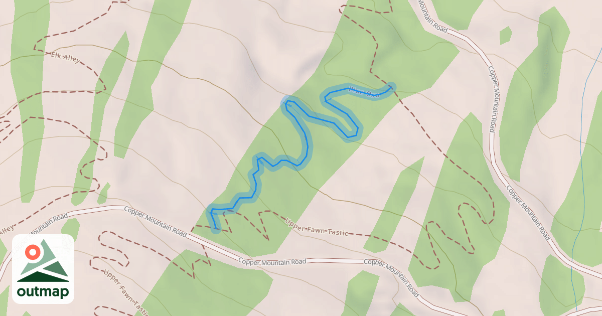 Map of Blue Oso
