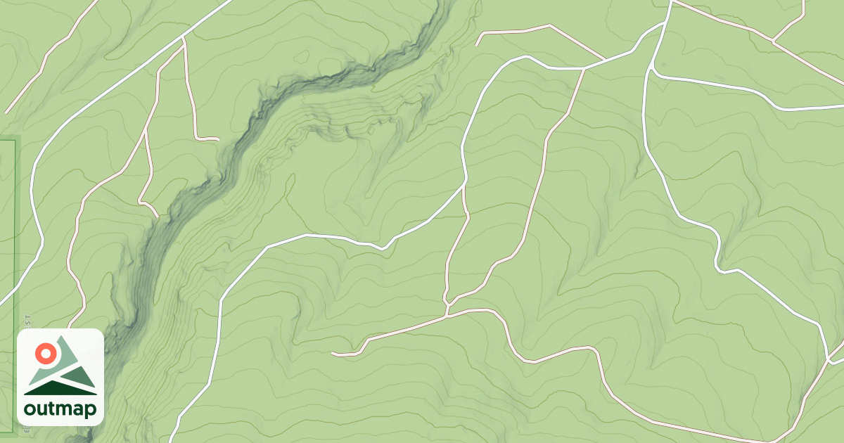 Map of 2800E 2800 E