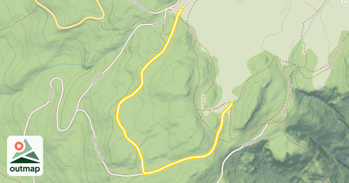Map of Lièvre