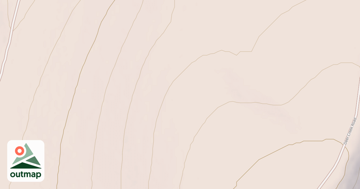Map of CORAL CREEK RIDGE