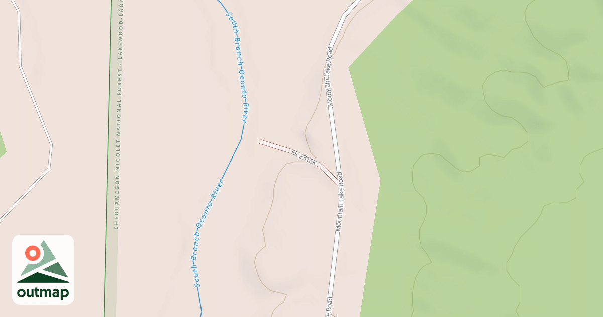 Map of FR 2316K