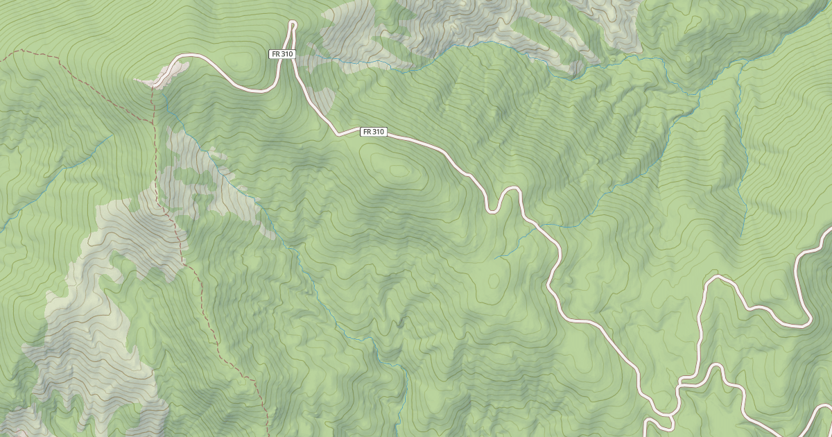 Map preview of LAMB CREEK