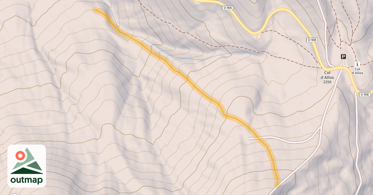 Map of Le Col