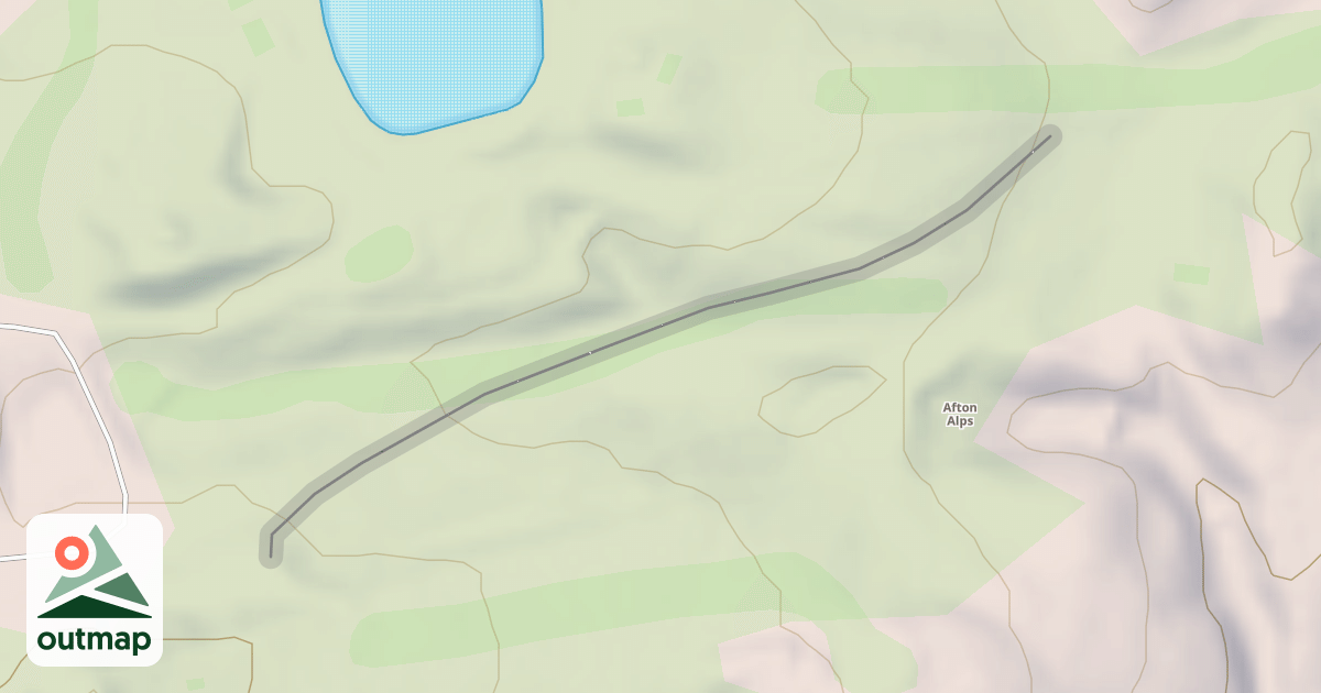 Map of Britta's Run