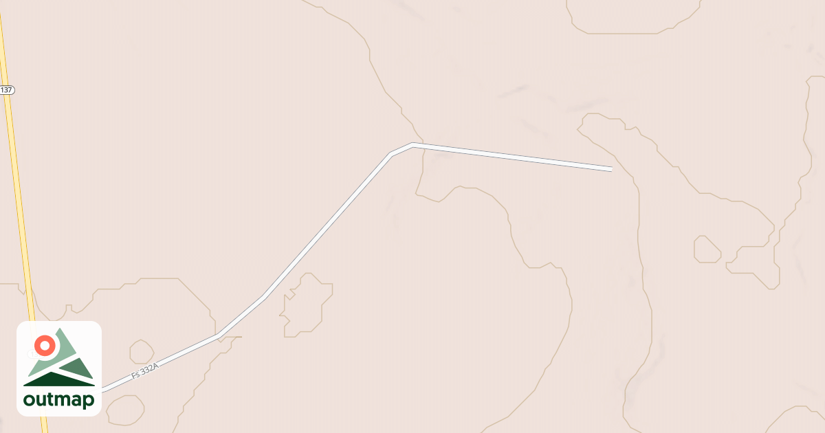 Map of CAMP CREEK