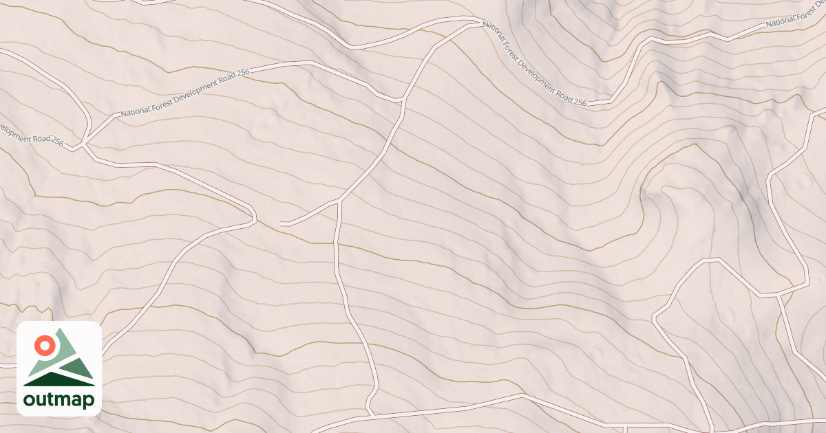 Map of BIG HILL RIDGE