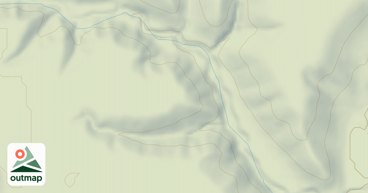 Map of Creek