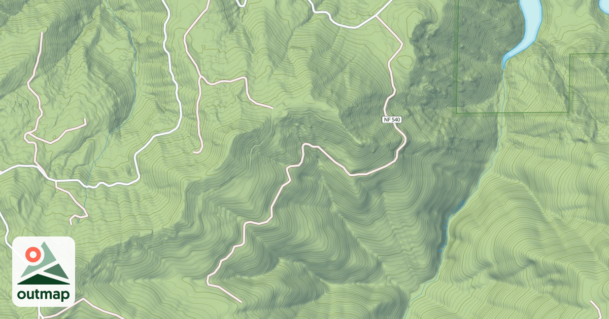 Map of BOX CANYON ROAD