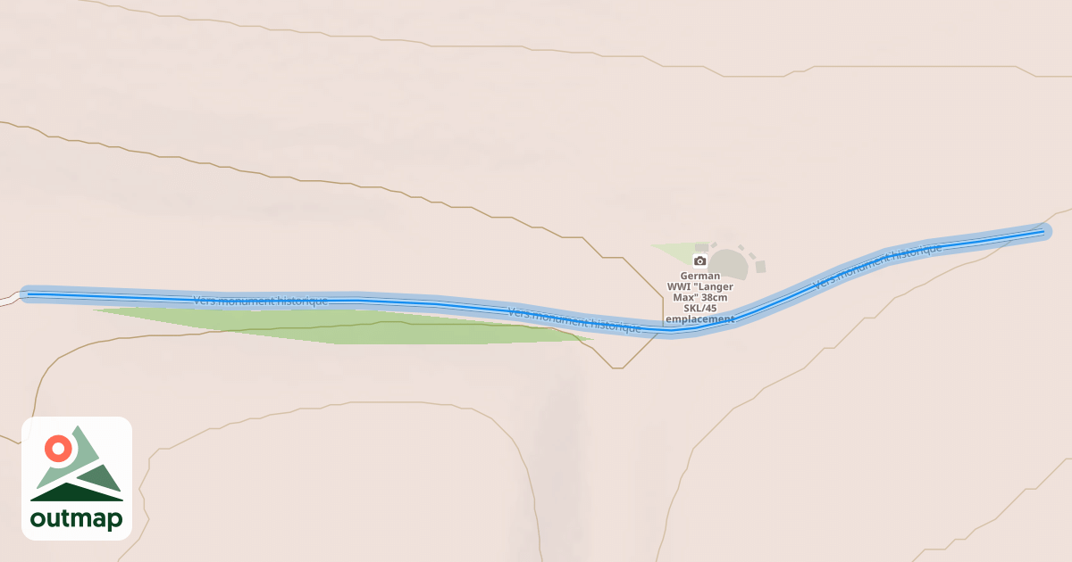 Map of Vers monument historique