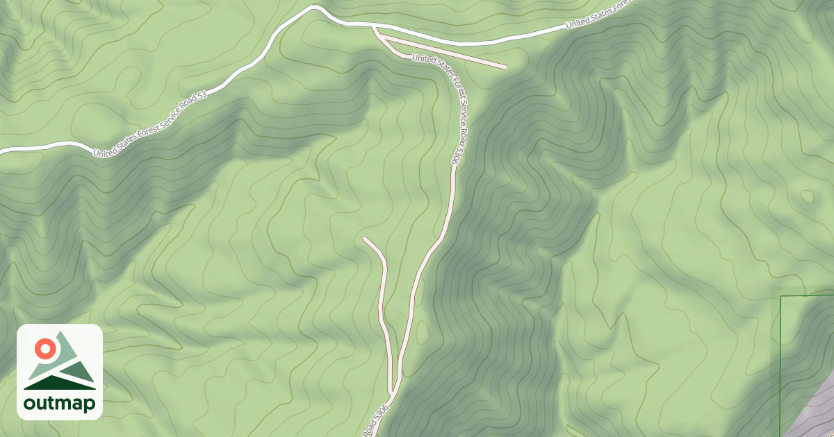 Map of USFS National Forest System Roads {CEF4E9A6-2289-4CC9-B783-44E2198648C4}