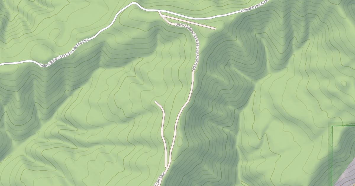Map preview of USFS National Forest System Roads {CEF4E9A6-2289-4CC9-B783-44E2198648C4}