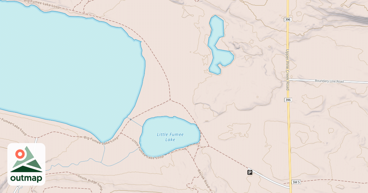 Map of Iron Mountain To Norway State Trail