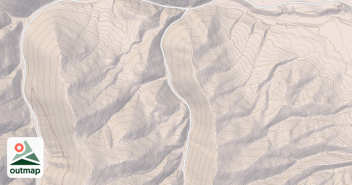 Map of MILL FORK