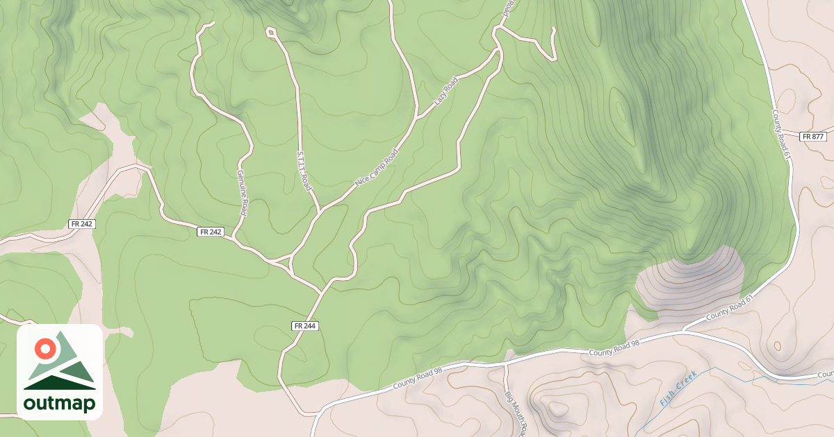 Map of MISTLETOE