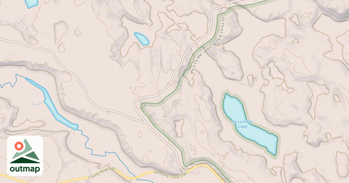 Map of KLONDIKE