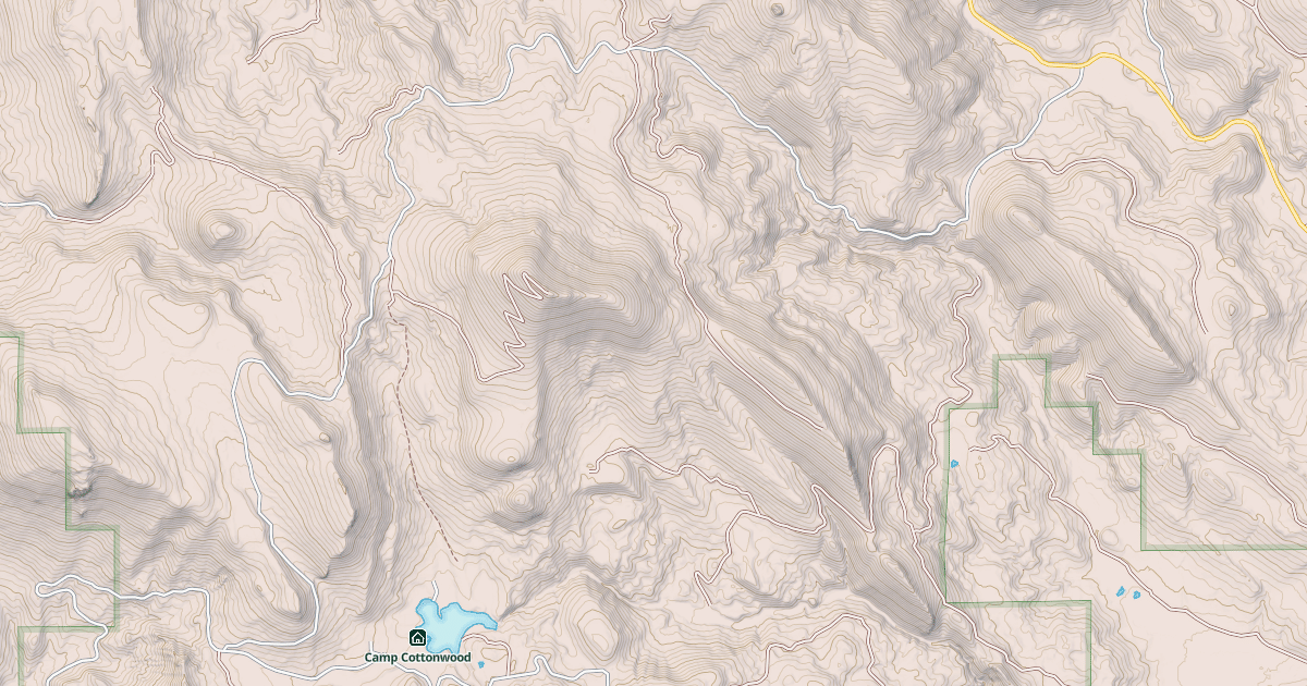 Map preview of COUGAR SADDLE