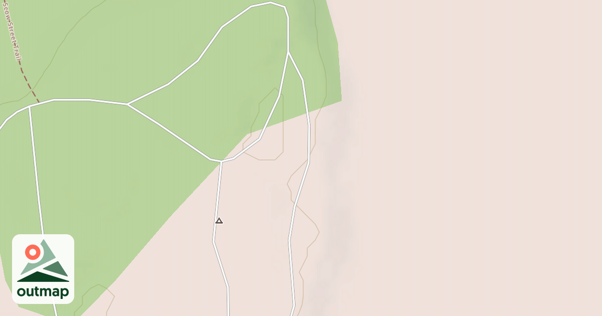 Map of Dyea Ohv Trail