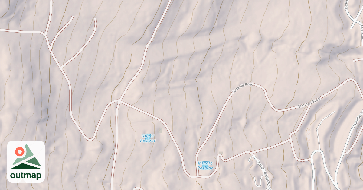 Map of Stomping Grounds Terrain Park