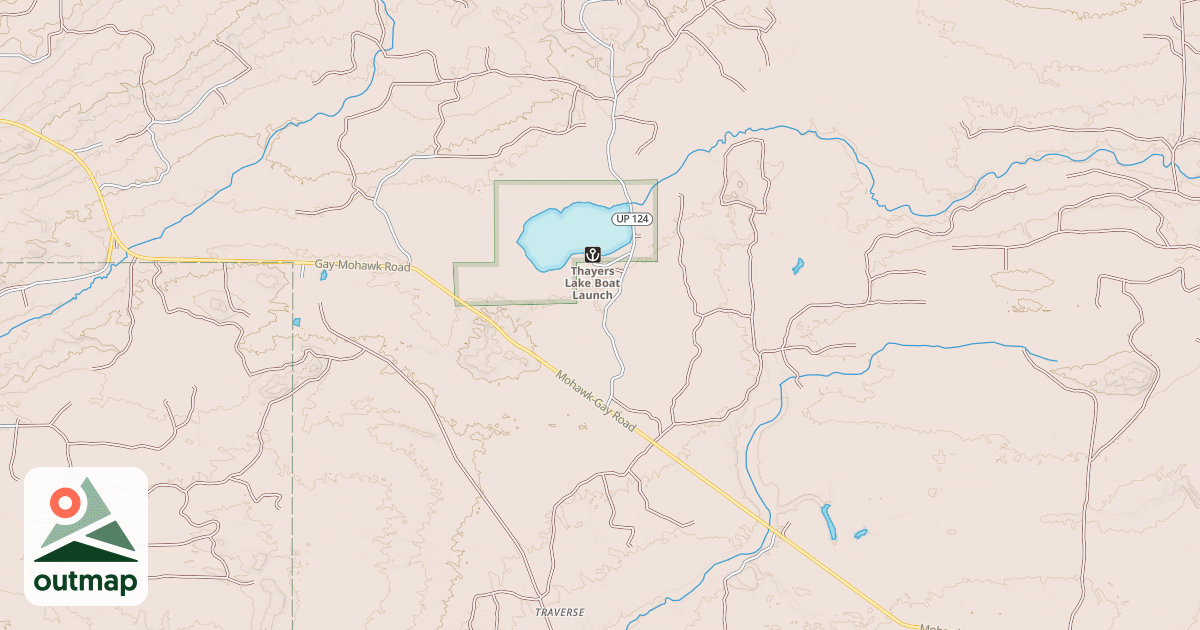 Map of Up124