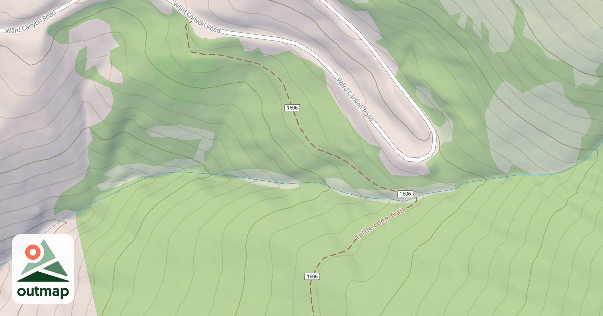 Map of Tuttle Loop