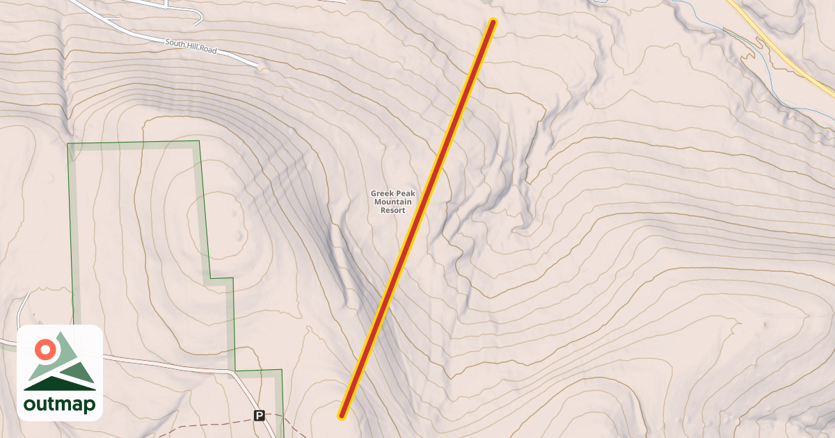 Map of Lift 2