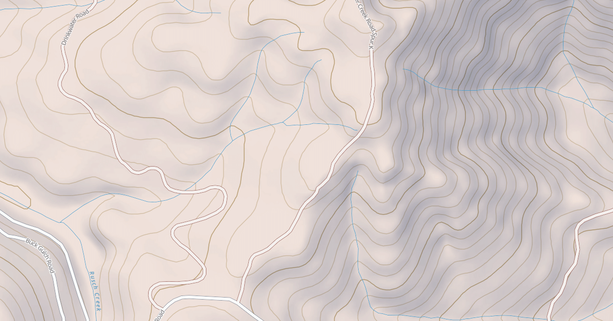 Map preview of BUTTER CREEK