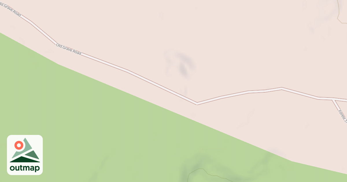Map of MUSCLEWOOD ROAD