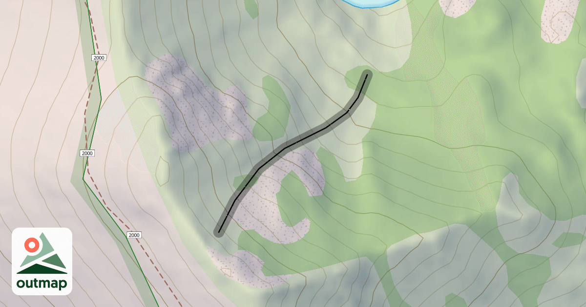 Map of Estelle Gully